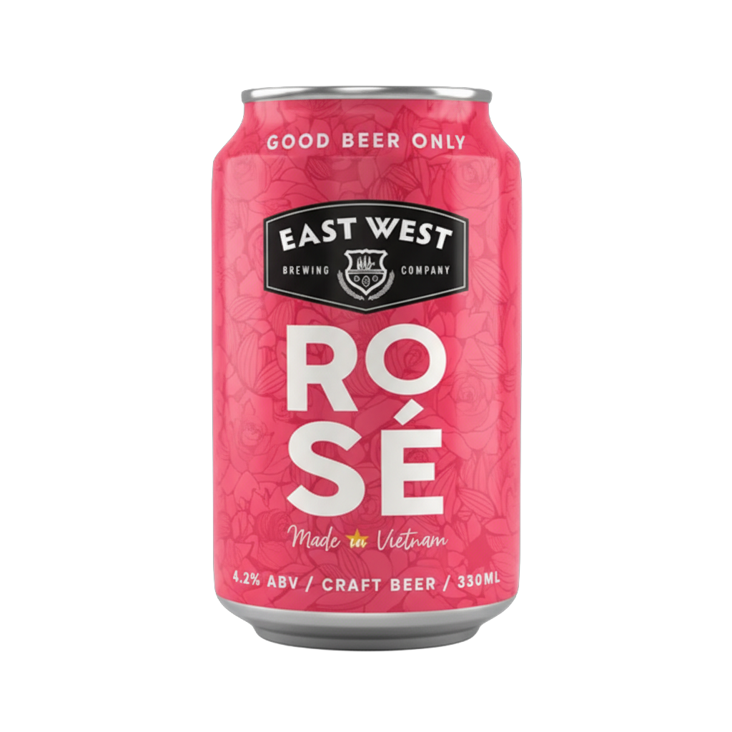 East West Rosé Wheat Ale 330ml bottle