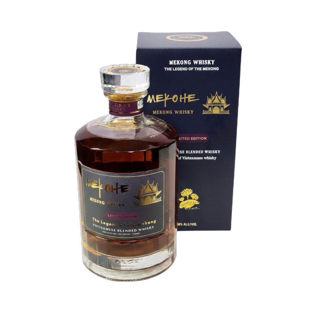 Mekohe Limited Whisky 750ml premium Vietnamese whisky bottle